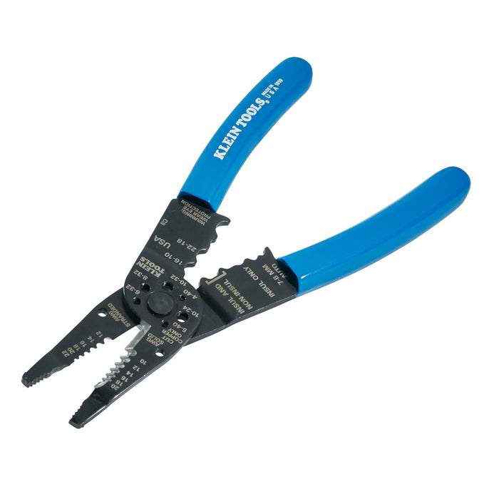Klein Tools 1010 All-Purpose Long Nose Plier, 8-1/4 In Oal, Comfort Grip