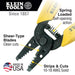 Klein Tools 11045 Wire Cutter/Stripper, 18 - 10 Awg, 6-1/4 In Oal, Hardened Steel, Black Oxide