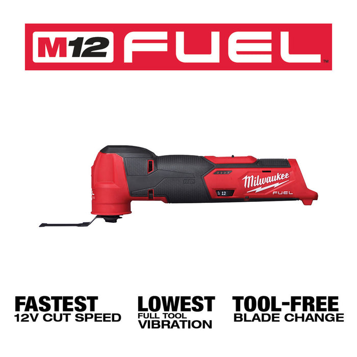 Milwaukee 2526-20 M12 Fuel Oscillating Multi-Tool (Tool Only)