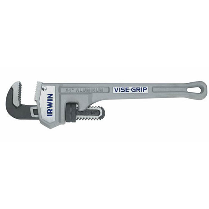 IRWIN 2074114 Aluminum Pipe Wrench, 2-Inch Jaw Capacity, 14-Inch