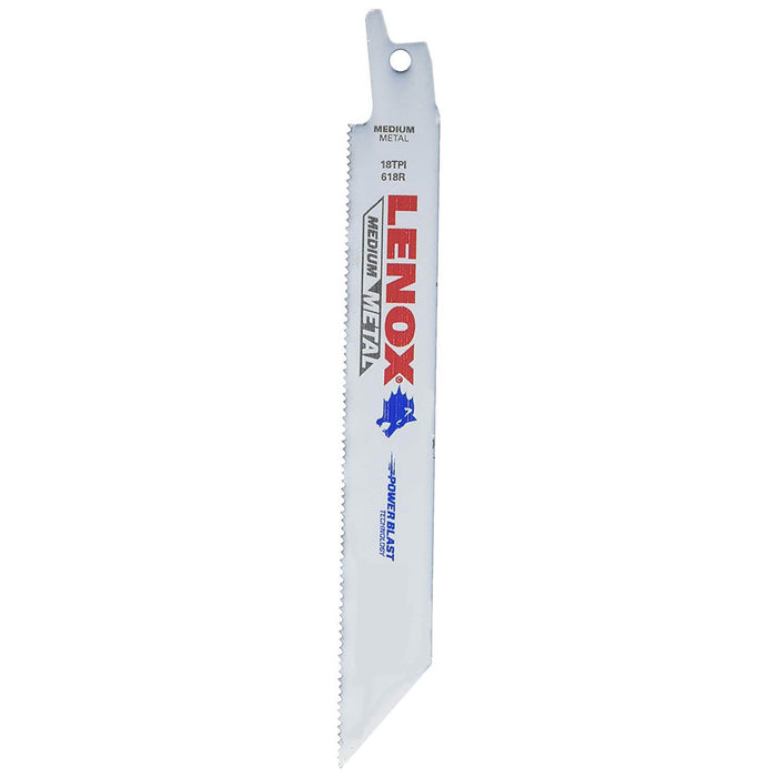 Lenox 22751OSB618R Reciprocal Saw Blades, 6" Long x 3/4" Wide x 0.035" x 18" TPI