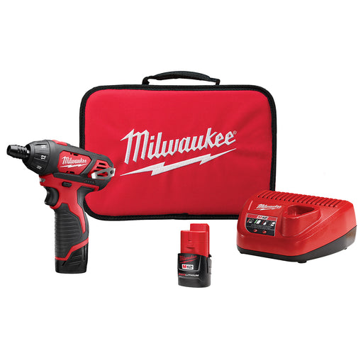 Milwaukee 2401-22 M12™ 1/4" Hex Screwdriver Kit