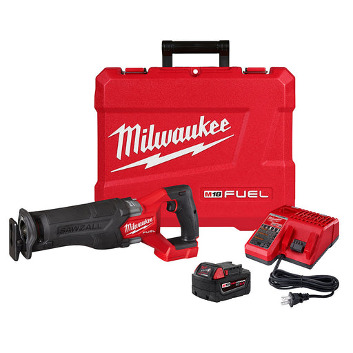 Milwaukee 2821-21 M18 Fuel Sawzall Recip Saw - 1 Battery XC5.0 Kit