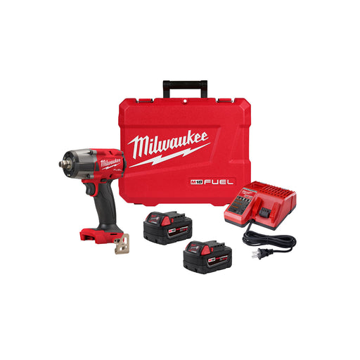 Milwaukee 2962-22 M18 FUEL™ 1/2 Mid-Torque Impact Wrench w/ Friction Ring Kit