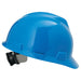 MSA 454-475359 BLUE V-GARD HARD HAT W/RATCHET