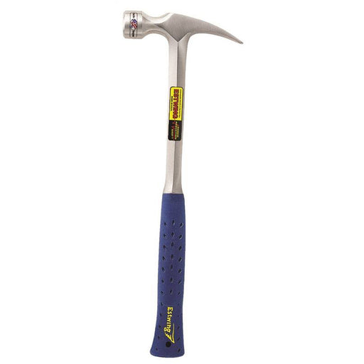 Estwing E3-24SM Rip Claw Framing Hammer, 24 oz Head, Steel Head, 16 in OAL, Blue Handle