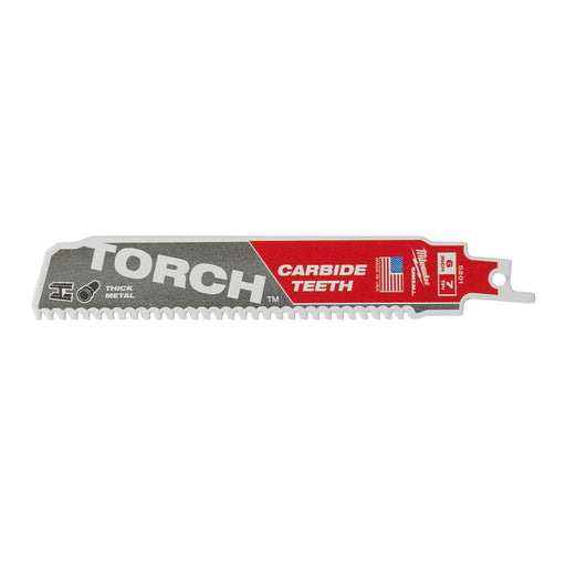 Milwaukee 48-00-5201 SAWZALL® TORCH™ Carbide Blades, 6 In, 7 Tpi, 1 Pack