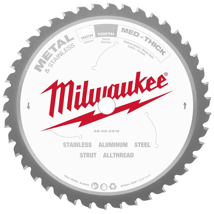 Milwaukee 48-40-4070 Circular Saw Metal Cutting Blades
