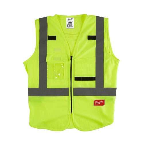 Milwaukee High Visibility Safety Vests (Multiple Sizes Available S - XXXL)