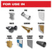 Milwaukee 49-10-9006 Open-Lok 3PC Metal Cutting Multi-Tool Blade Variety Pack