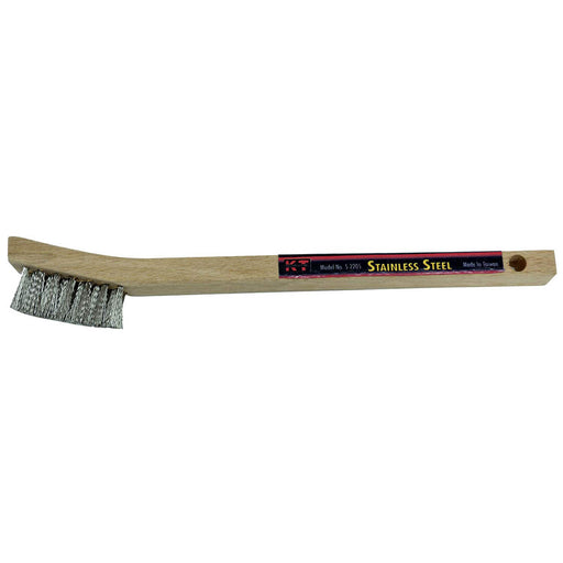 K-T Industries 5-2205 Small Cleaning Brush, Stainless Steel