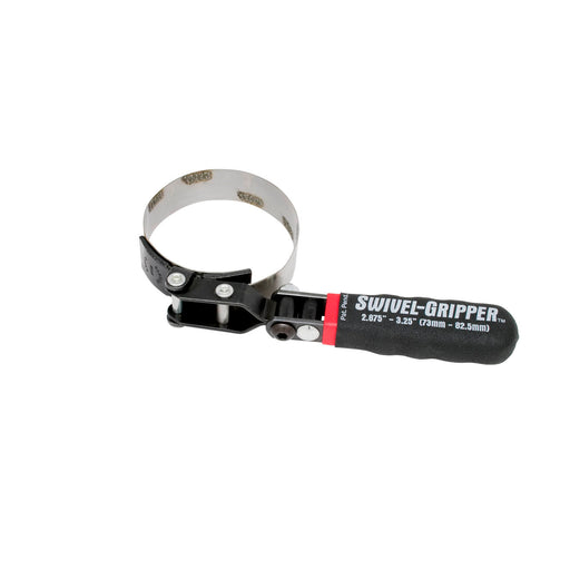 Lisle Corporation 57020 Swivel Gripper - No Slip Filter Wrench - Small