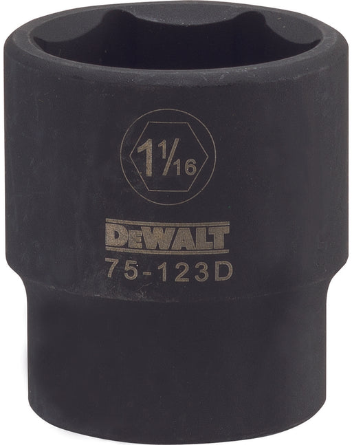 Dewalt DWMT75123OSP 6Pt 1/2"Dr X 1-1/16" Impact Socket