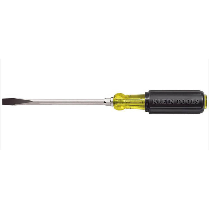 Klein Tools 602-4 1/4-Inch Keystone Screwdriver, 4-Inch Round Shank