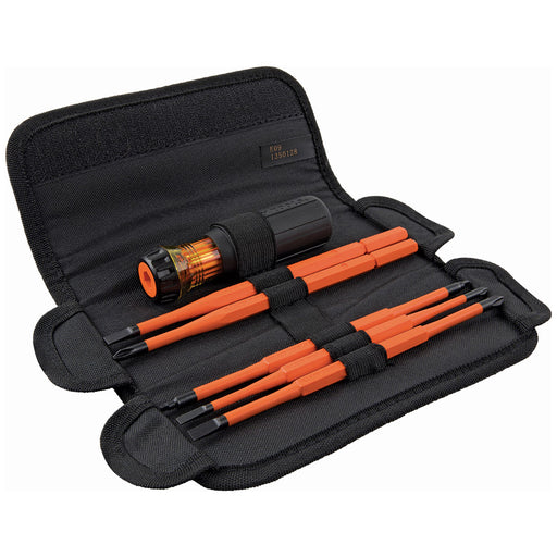 Klein Tools Promo-32288 8-in-1 Insulated Interchangeable Screwdriver Set
