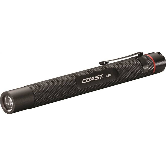 Coast TT7817CP Flashlight, 1.5 V, LED Lamp, Alkaline Battery, Silver