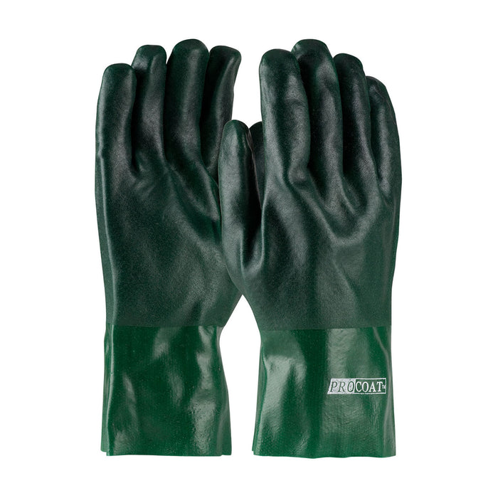 PIP 58-8025DD PVC Dipped Glove with Jersey Liner and Rough Acid Finish - 12"