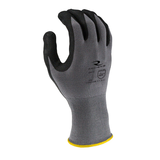 Radians RWG13 Foam Nitrile Gripper Glove (Multiple Sizes Available)