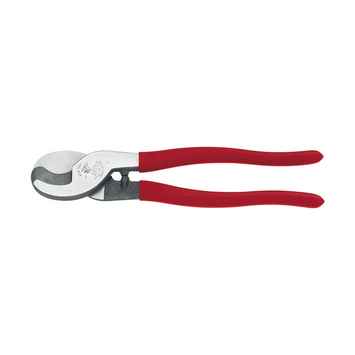 Klein Tools 63050 High Leverage Cable Cutter, 9-1/2 In Oal, Steel Jaw, Red/Black