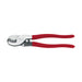Klein Tools 63050 High Leverage Cable Cutter, 9-1/2 In Oal, Steel Jaw, Red/Black