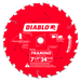 Diablo D0724A Circular Saw Blade, 7-1/4 in Dia, Carbide Cutting Edge, 5/8 in Arbor
