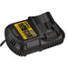 DeWalt DCB115/DCB101 Battery Charger, 12 - 20 V, Lithium-Ion Battery, 1 Hr Charge Time