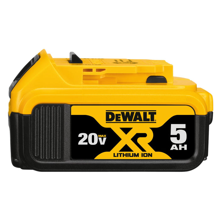 DeWalt DCB205 Battery, 5 Ah Max Xr Lithium-Ion, 20 V, For Use With 20 V Cordless Tools