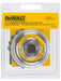Dewalt DW4910 Knot Wire Cup Brush, 3 In Dia X 5/8-11, 0.02 In Wire, Carbon Steel