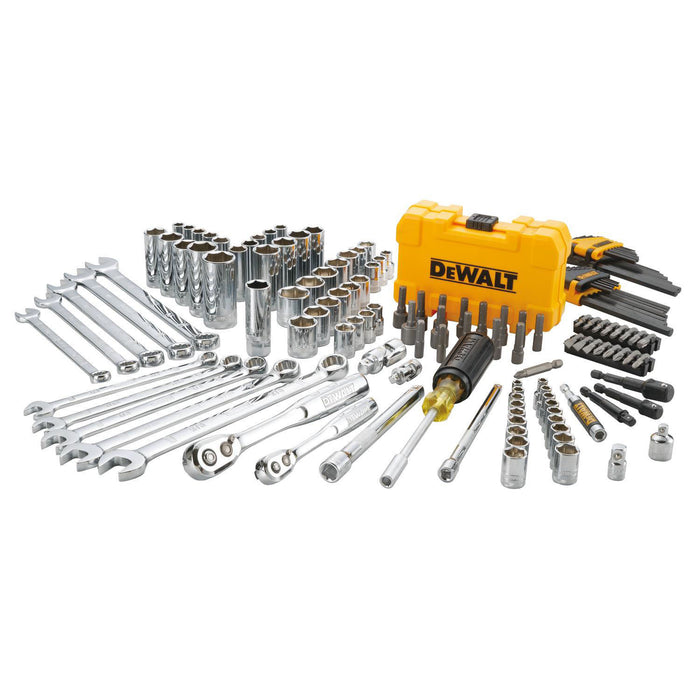 DeWalt DWMT73802 Metric/Sae Socket Wrench Set, 142 Pieces, 1/4 Or 3/8 In, 6 Points