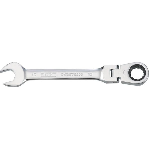 Dewalt Flex Head Combination Ratcheting 12pt Metric Wrenches (Sizes: 10mm or 12mm)