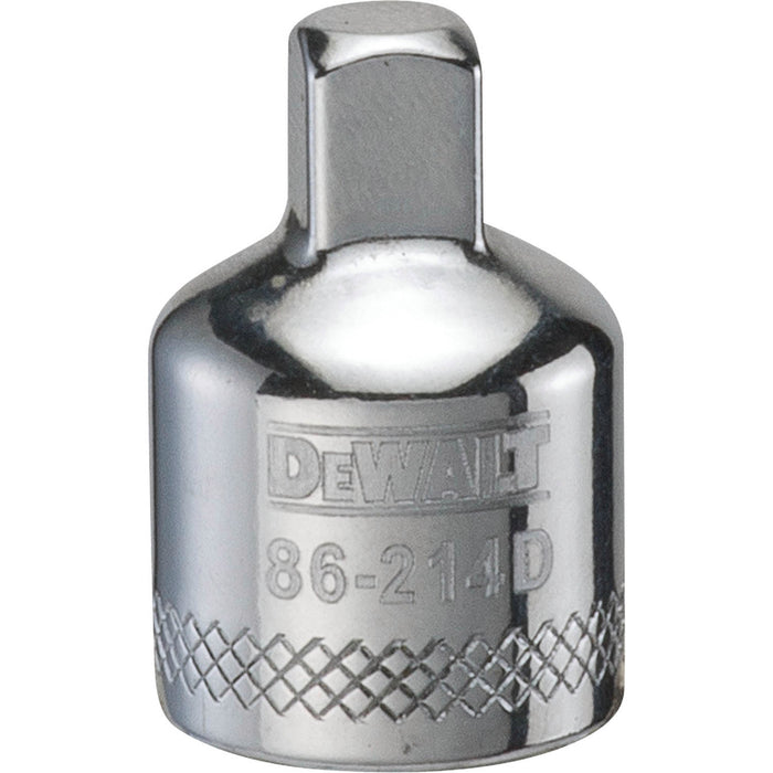 Dewalt DWMT75311OSP Reducing Socket Adapter, 1/4 In Male, 3/8 In Female, Chrome-Vanadium Steel
