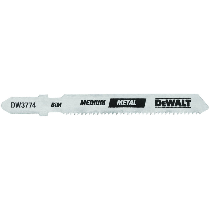 Dewalt DW3774-5 T Shank Metal Cutting Jig Saw Blade 3 In L, 18 Tpi