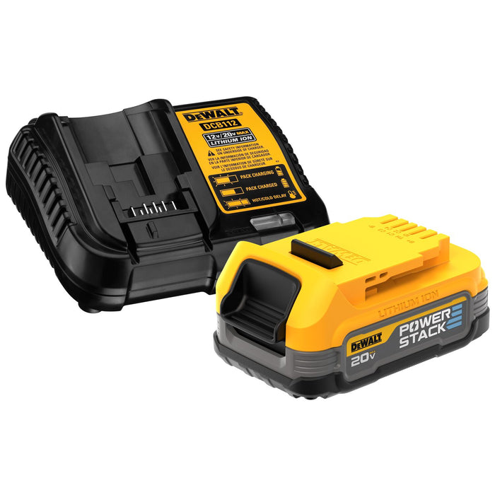 DeWalt DCBP034C 20V Max Powerstack Starter Kit Compact Battery And Charger (Not For Individual Sale)