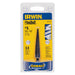 IRWIN 10231 Unibit Self-Starting Step Drill, 1/8 - 1/2 In Dia, High Speed Steel