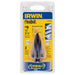 IRWIN 10239 Unibit Self-Starting Step Drill, 7/8 - 1-1/8 In Dia, High Speed Steel