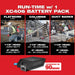 Milwaukee MXF371-2XC MX Fuel Backpack Concrete Vibrator Kit