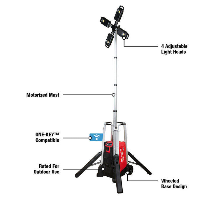 Milwaukee MXF04-XC MX Fuel Rocket Tower Light/Charger (Coming Soon)