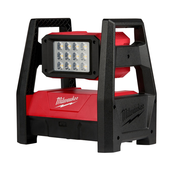 Milwaukee 2360-20 Cordless Compact Rechargeable High Performance Flood Light, 18 V, 3000 Lumens