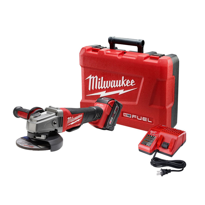 Milwaukee 2780-21 M18 Fuel 4-1/2" /5" Grinder, Paddle Switch No-Lock Kit