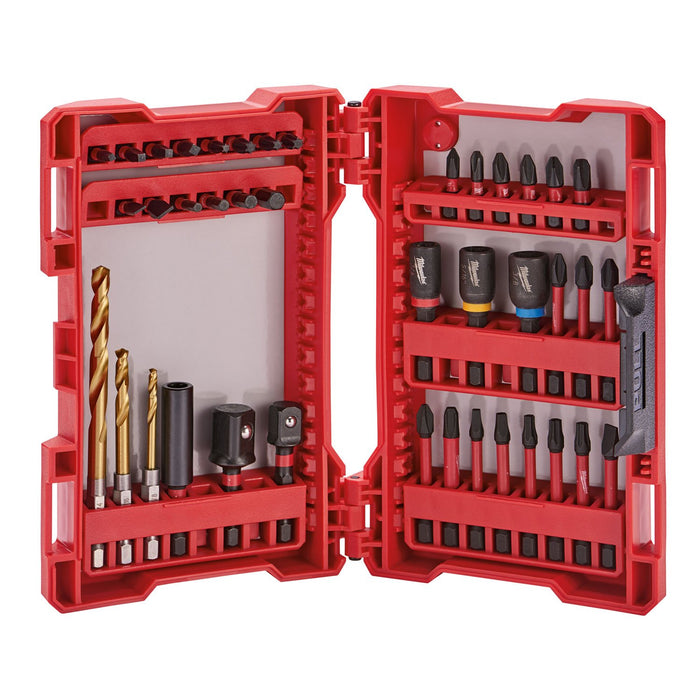 Milwaukee 48-32-4006 Impact Drill And Driver Set, 40 Pieces