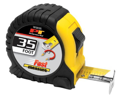 Performance Tool W5035 35' Tape Measure With Magnetic Tip