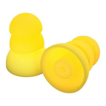 Plugfones PRP-SY10 Ear Plug Replacement Silicone Yellow, 26dB, 5 Pack