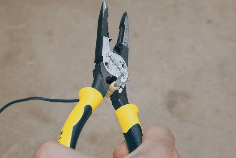 Klein Tools J207-8CR All-Purpose Pliers With Crimper