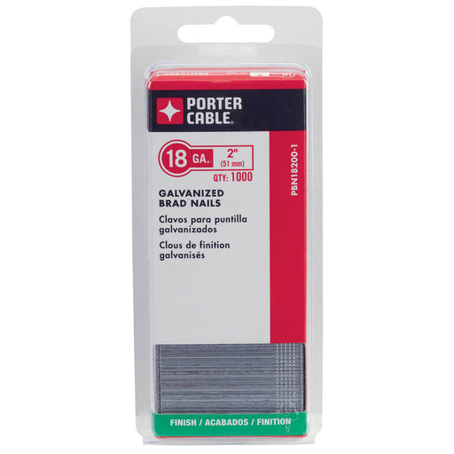 Porter-Cable PBN18200 18 Gauge 2-Inch Brad Nail (5000-Pack)