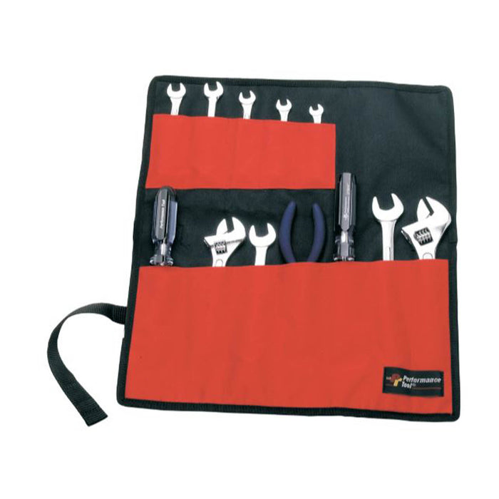 Performance Tool W88990 12 Packet Roll-Up Tool Pouch